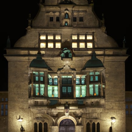 OLD TOWN HALL, BIELEFELD in Teutoburgerwald Germany